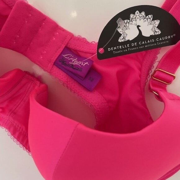 L'Agent by Agent Provocateur Bra & Panty set - SZ 36D & Sz med panty - Picture 4 of 5